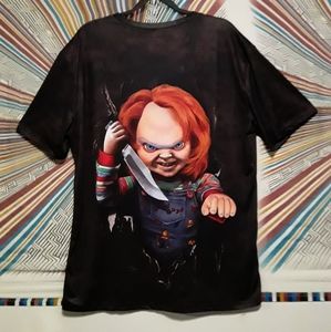 Chucky from "Childs Play" Movie Strechy XXL Tshirt